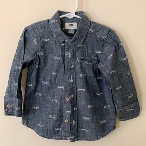 Toddler denim shirt